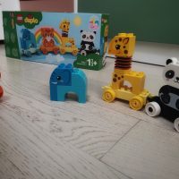 LEGO Duplo si magia creativitatii la copiii mici. Primul meu tren cu animale!